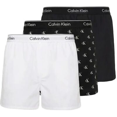 Calvin Boxer Slim 3Pk S BLACK DIAMOND LOGO BLACK CLASSIC WH S Calvin Boxer Slim 3Pk S BLACK DIAMOND LOGO BLACK CLASSIC WH S
