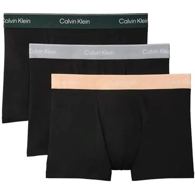 Calvin Relaxed Fit Trunk 3Pk M BLACK W DARKEST SPRUCE WB BLACK W M Calvin Relaxed Fit Trunk 3Pk M BLACK W DARKEST SPRUCE WB BLACK W M