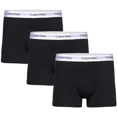 Calvin Relaxed Fit Trunk 3Pk XS BLACK BLACK BLACK XS Calvin Relaxed Fit Trunk 3Pk XS BLACK BLACK BLACK XS