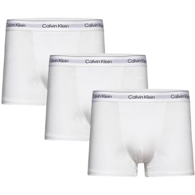 Calvin Relaxed Fit Trunk 3Pk S WHITE WHITE WHITE S Calvin Relaxed Fit Trunk 3Pk S WHITE WHITE WHITE S