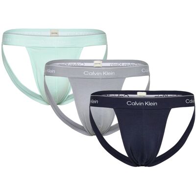 Calvin Jock Strap 3Pk XL SHORELINE W DTM WB MISTY GREY W D XL Calvin Jock Strap 3Pk XL SHORELINE W DTM WB MISTY GREY W D XL