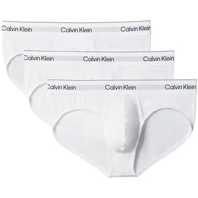 Calvin Hip Brief 3Pk M WHITE WHITE WHITE M Calvin Hip Brief 3Pk M WHITE WHITE WHITE M