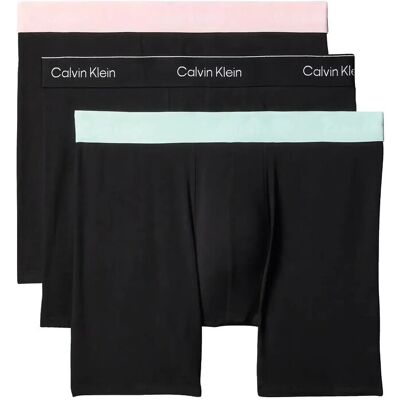 Calvin Boxer Brief 3Pk M BLACK W BLACK WB BLACK W FEEL THE M Calvin Boxer Brief 3Pk M BLACK W BLACK WB BLACK W FEEL THE M