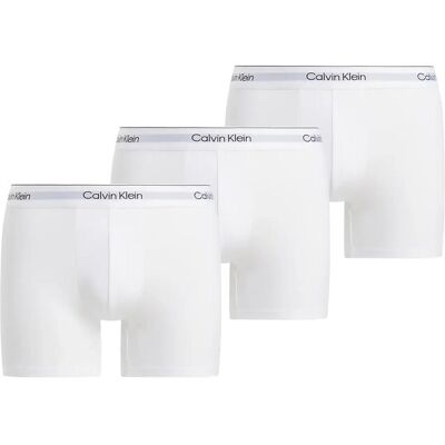 Calvin Boxer Brief 3Pk S WHITE WHITE WHITE S Calvin Boxer Brief 3Pk S WHITE WHITE WHITE S