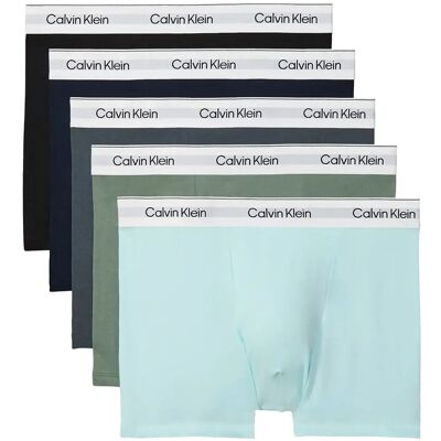 Calvin Relaxed Fit Trunk 5Pk M BLACK SHORELINE SEA SPRAY NIAGARA M M Calvin Relaxed Fit Trunk 5Pk M BLACK SHORELINE SEA SPRAY NIAGARA M M