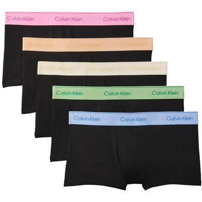 Calvin Low Rise Trunk 5Pk M MARDI GRAS GREEN WB RELAY GOLD WB G M Calvin Low Rise Trunk 5Pk M MARDI GRAS GREEN WB RELAY GOLD WB G M