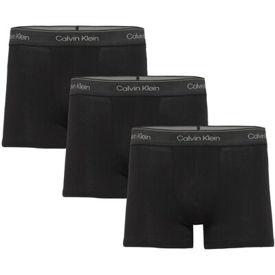 Calvin Trunk 3Pk M BLACK M Calvin Trunk 3Pk M BLACK M
