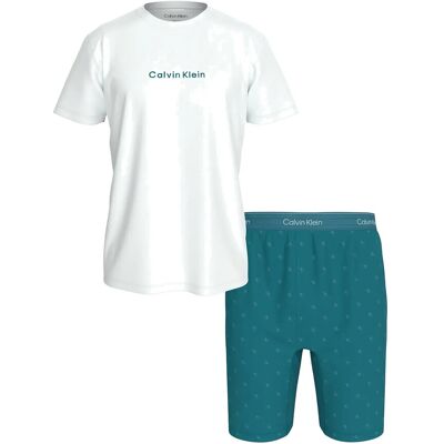 Calvin Cotton Stretch S/S Short Set S CLASSIC WHITE TOP DIAMOND LOGO BR S Calvin Cotton Stretch S/S Short Set S CLASSIC WHITE TOP DIAMOND LOGO BR S