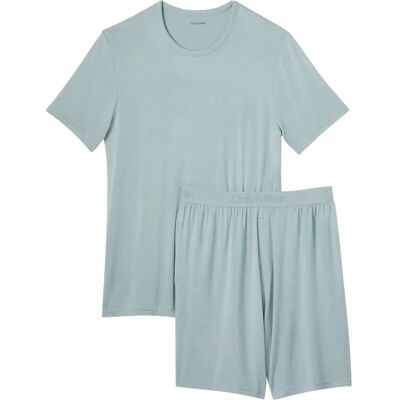 Calvin Ss Modal Short Set XL SLATE XL Calvin Ss Modal Short Set XL SLATE XL