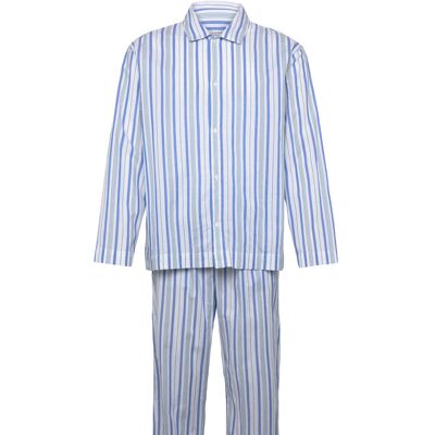 Calvin Poplin L/S Button Down Set M 19513 SWEET STRIPE+WHITE ROYALTY M Calvin Poplin L/S Button Down Set M 19513 SWEET STRIPE+WHITE ROYALTY M