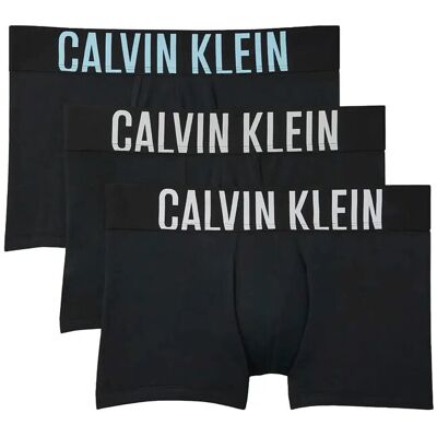 Calvin Trunk 3Pk M BLACK W HARBOR MIST LOGO BLACK W M Calvin Trunk 3Pk M BLACK W HARBOR MIST LOGO BLACK W M