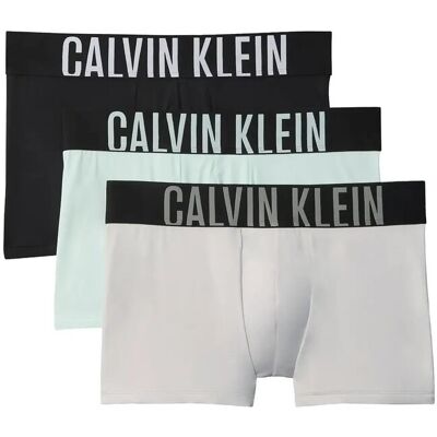 Calvin Trunk 3Pk M BLACK GLACIER MIST MOON MIST M Calvin Trunk 3Pk M BLACK GLACIER MIST MOON MIST M