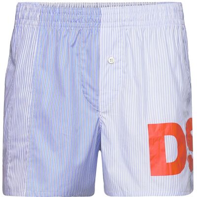 DSquared2 Boxer M WHITE/BLUE M DSquared2 Boxer M WHITE/BLUE M