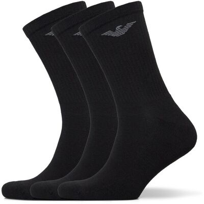 Giorgio Armani Socks Set ONE SIZE BLACK/BLACK/BLACK ONE SIZE Giorgio Armani Socks Set ONE SIZE BLACK/BLACK/BLACK ONE SIZE