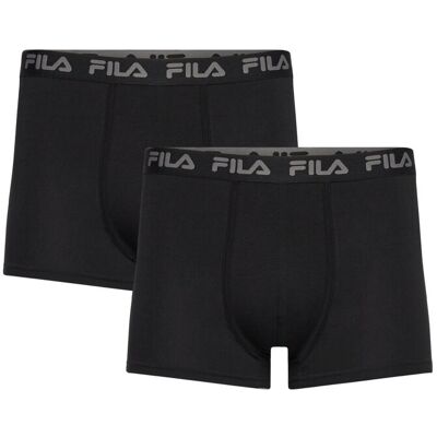 FILA Underwear Fila 2Pk Boxer S BLACK S FILA Underwear Fila 2Pk Boxer S BLACK S