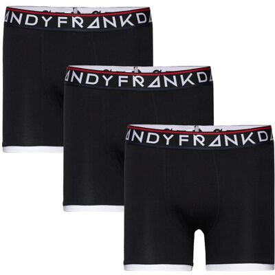 Frank Dandy 3-P St Paul Bamboo Boxer XL BLACK XL Frank Dandy 3-P St Paul Bamboo Boxer XL BLACK XL