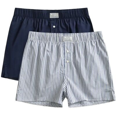 Gant Boxer Shorts 2-Pack XL VINTAGE BLUE XL Gant Boxer Shorts 2-Pack XL VINTAGE BLUE XL