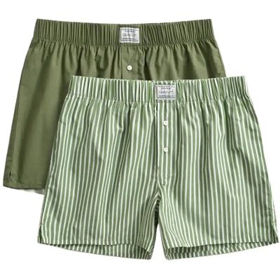 Gant Boxer Shorts 2-Pack XXL HERB GREEN XXL Gant Boxer Shorts 2-Pack XXL HERB GREEN XXL