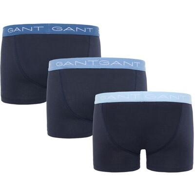 Gant Kids 3 Pack Contrast Waistband Boxer Briefs 140 EVENING BLUE 140 Gant Kids 3 Pack Contrast Waistband Boxer Briefs 140 EVENING BLUE 140