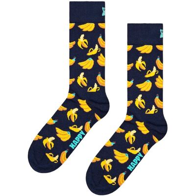 Happy Socks Banana Sock 41-46 NAVY 41-46 Happy Socks Banana Sock 41-46 NAVY 41-46