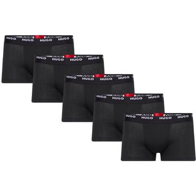 HUGO Trunk Five Pack XS BLACK XS HUGO Trunk Five Pack XS BLACK XS