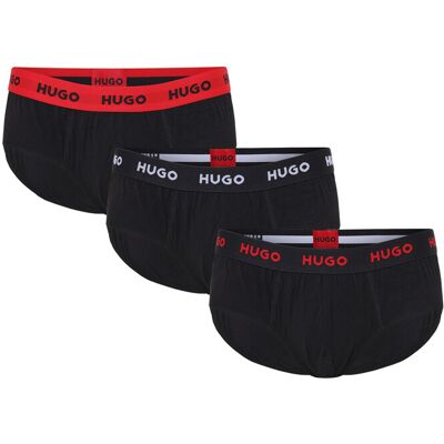 HUGO Hipbrief Tripletpack L BLACK L HUGO Hipbrief Tripletpack L BLACK L