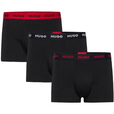 HUGO Trunk Triplet Pack XL CHARCOAL XL HUGO Trunk Triplet Pack XL CHARCOAL XL