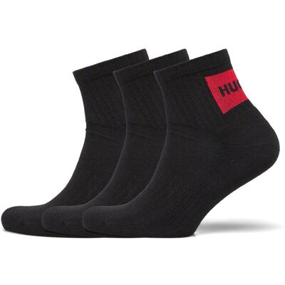 HUGO 3P Sh Rib Label Cc 43-46 BLACK 43-46 HUGO 3P Sh Rib Label Cc 43-46 BLACK 43-46