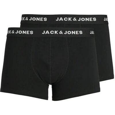 Jack & Jones Jacjon Trunks 2 Pack Noos S BLACK S Jack & Jones Jacjon Trunks 2 Pack Noos S BLACK S