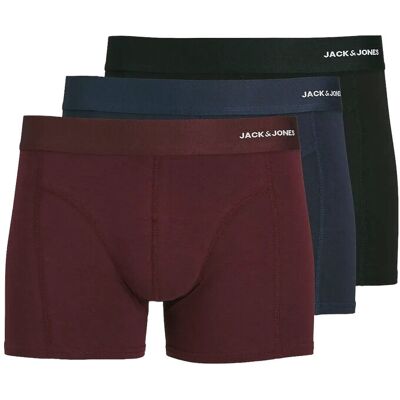 Jack & Jones Jacbasic Bamboo Trunks 3 Pack Noos XXL PORT ROYALE XXL Jack & Jones Jacbasic Bamboo Trunks 3 Pack Noos XXL PORT ROYALE XXL