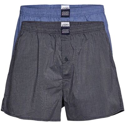 Jockey Boxer Woven 2P S STAR BLUE S Jockey Boxer Woven 2P S STAR BLUE S