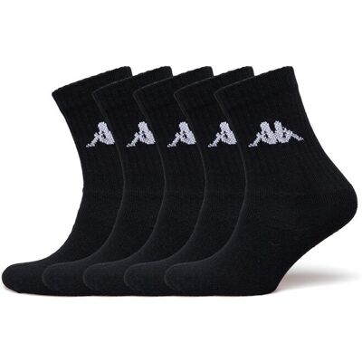 KAPPA Ku Fisper Dk 5 Pack 43-46 BLACK 43-46 KAPPA Ku Fisper Dk 5 Pack 43-46 BLACK 43-46