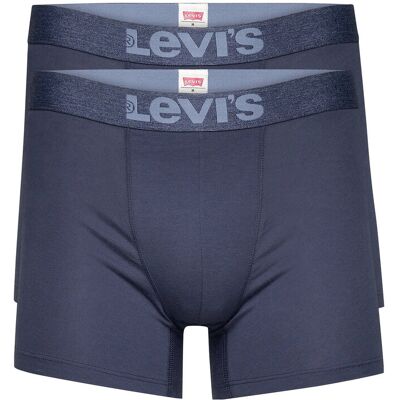 Levi's® Levis Men Mel Wb Boxer Brief Org Co 2P XL MOOD INDIGO XL Levi's® Levis Men Mel Wb Boxer Brief Org Co 2P XL MOOD INDIGO XL