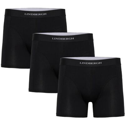 Lindbergh Modal Cotton Boxer 3-Pack XXL BLACK XXL Lindbergh Modal Cotton Boxer 3-Pack XXL BLACK XXL