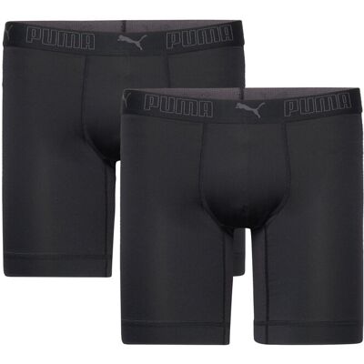 Puma Men Sport Microfiber Long Boxe XL BLACK XL Puma Men Sport Microfiber Long Boxe XL BLACK XL