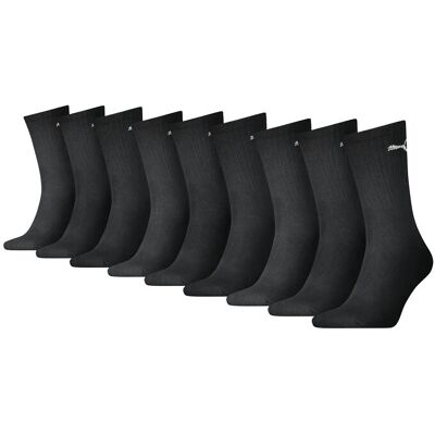Puma Crew Sock 9P Ecom 43-46 BLACK 43-46 Puma Crew Sock 9P Ecom 43-46 BLACK 43-46