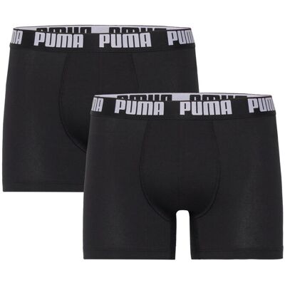 Puma Men Everyday Basic Boxers 2P S BLACK / BLACK S Puma Men Everyday Basic Boxers 2P S BLACK / BLACK S