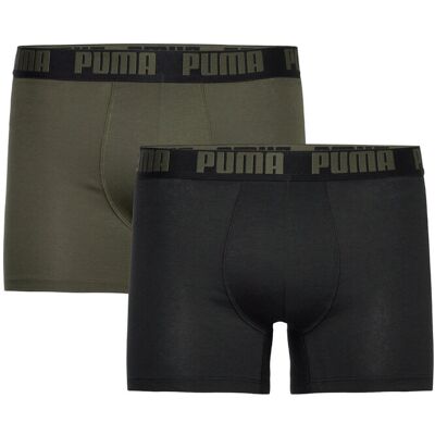 Puma Men Everyday Basic Boxers 2P XL FOREST NIGHT TONAL XL Puma Men Everyday Basic Boxers 2P XL FOREST NIGHT TONAL XL