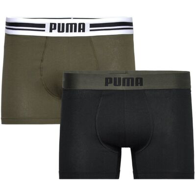 Puma Men Everyday Placed Logo Boxer M FOREST NIGHT M Puma Men Everyday Placed Logo Boxer M FOREST NIGHT M