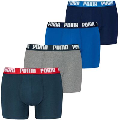 Puma Men Everyday Boxer 4P Ecom L BLUE COMBO L Puma Men Everyday Boxer 4P Ecom L BLUE COMBO L