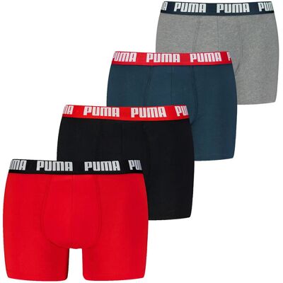 Puma Men Everyday Boxer 4P Ecom XL RED COMBO XL Puma Men Everyday Boxer 4P Ecom XL RED COMBO XL