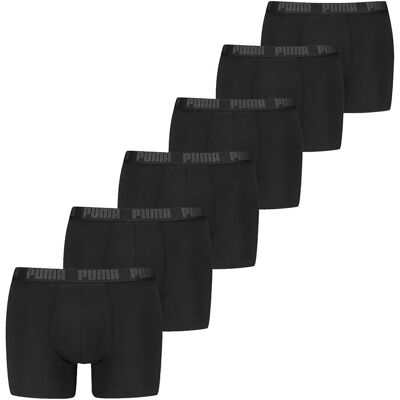 Puma Men Everyday Boxer 6P Ecom L BLACK / BLACK L Puma Men Everyday Boxer 6P Ecom L BLACK / BLACK L