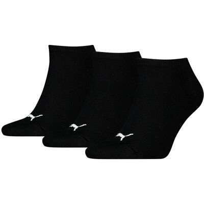 Puma Unisex Sneaker Plain 3P 35-38 BLACK 35-38 Puma Unisex Sneaker Plain 3P 35-38 BLACK 35-38