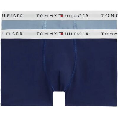 Tommy Hilfiger 2 Pk Boxer Brief 140-152 BRISK BLUE PREPPY NAVY 140-152 Tommy Hilfiger 2 Pk Boxer Brief 140-152 BRISK BLUE PREPPY NAVY 140-152
