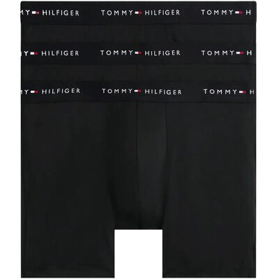 Tommy Hilfiger 3P Boxer Brief Dtm M BLACK BLACK BLACK M Tommy Hilfiger 3P Boxer Brief Dtm M BLACK BLACK BLACK M