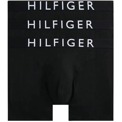 Tommy Hilfiger 3P Boxer Brief XL BLACK BLACK BLACK XL Tommy Hilfiger 3P Boxer Brief XL BLACK BLACK BLACK XL