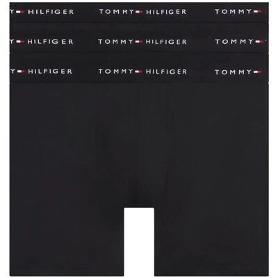 Tommy Hilfiger 3-Pack Micro Long Boxer Brief S BLACK BLACK BLACK S Tommy Hilfiger 3-Pack Micro Long Boxer Brief S BLACK BLACK BLACK S