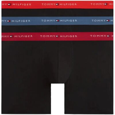 Tommy Hilfiger 3P Boxer Brief Wb S FRE RD AE SEA RAS JU S Tommy Hilfiger 3P Boxer Brief Wb S FRE RD AE SEA RAS JU S