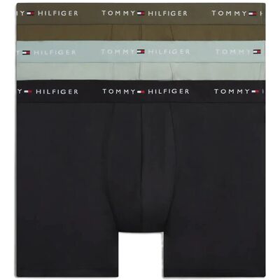 Tommy Hilfiger 3P Boxer Brief Dtm M BLK MNT GRY ARM GRN M Tommy Hilfiger 3P Boxer Brief Dtm M BLK MNT GRY ARM GRN M