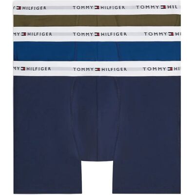 Tommy Hilfiger 3P Boxer Brief M ARM GRN WDG BLU PTCH BLU M Tommy Hilfiger 3P Boxer Brief M ARM GRN WDG BLU PTCH BLU M